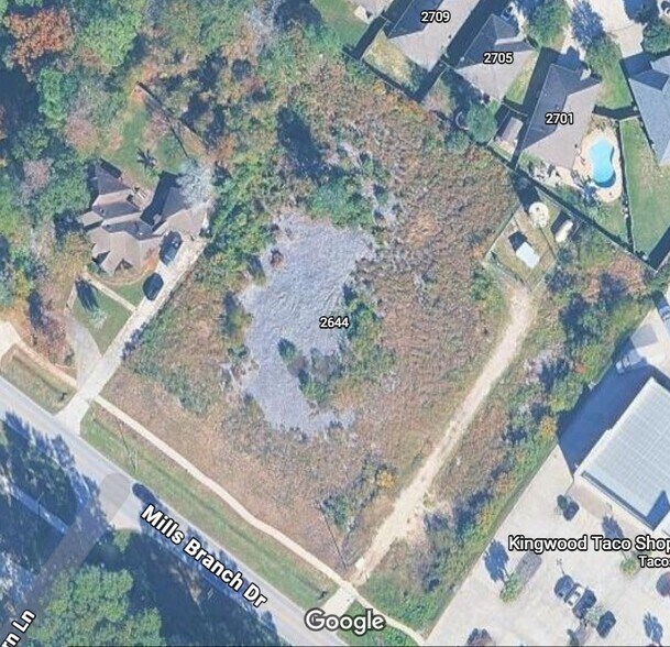 Primary Photo Of Mills Branch Dr @ Mills Branch Drive, Kingwood Land For Sale