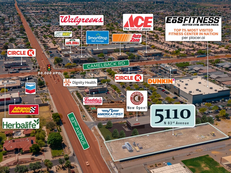 Primary Photo Of 5110 N 83rd Ave, Glendale Land For Lease