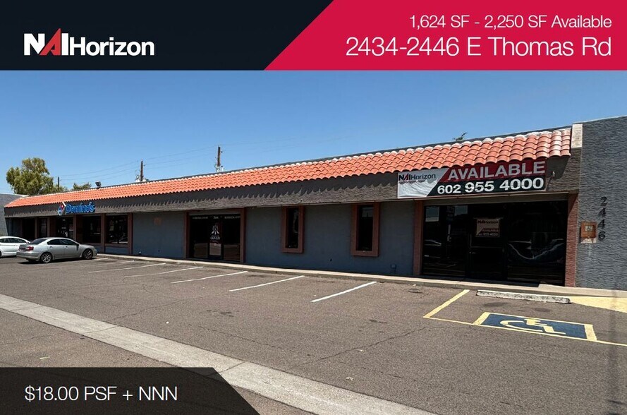 More Photos Of 2434-2446 E Thomas Rd, Phoenix Storefront For Lease