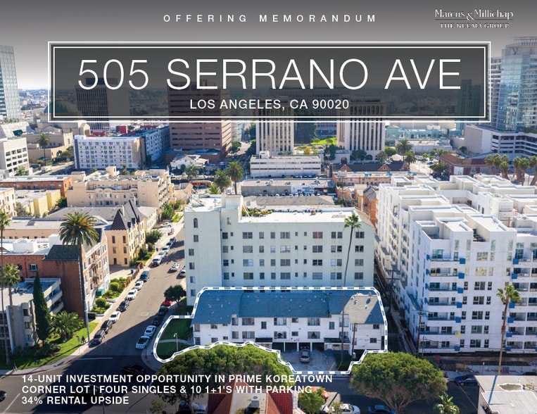 Primary Photo Of 505 S Serrano Ave, Los Angeles Apartments For Sale