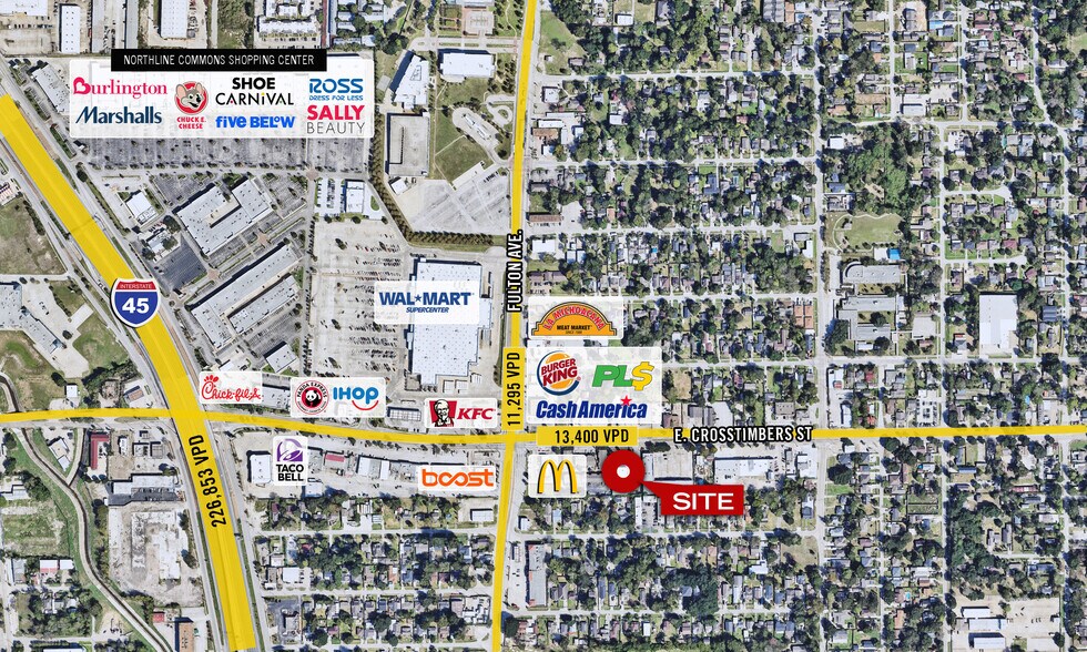 More Photos Of 136 E Crosstimbers St, Houston Freestanding For Lease