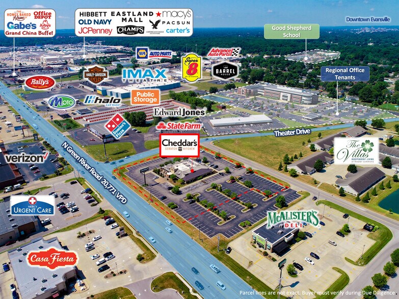 2100 N Green River Rd, Evansville, IN 47715 Restaurant For Sale