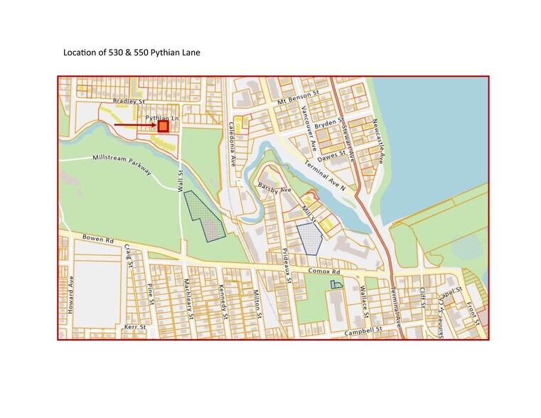 More Photos Of 530 & 550 Pythian Lane, Nanaimo Land For Sale