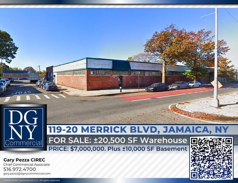 Primary Photo Of 11920 Merrick Blvd, Jamaica Warehouse For Sale