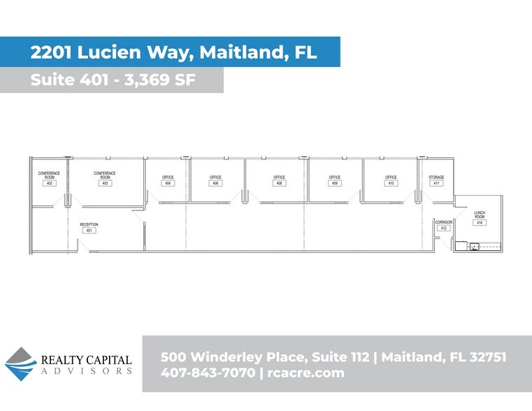 More Photos Of 2201 Lucien Way, Maitland Office For Lease