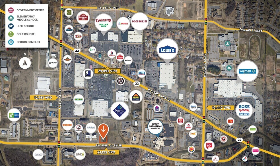 More Photos Of 7715 Phoenix Ave, Fort Smith Freestanding For Sale