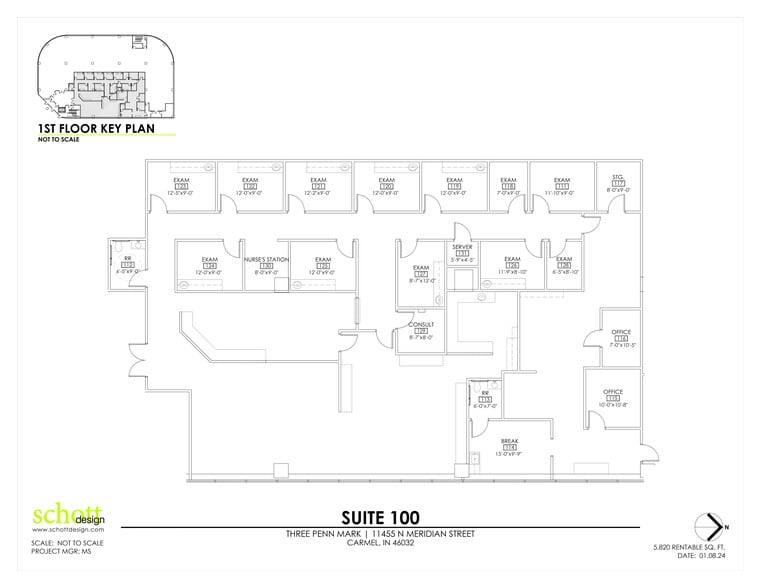 More Photos Of 11455 N Meridian St, Carmel Medical For Lease