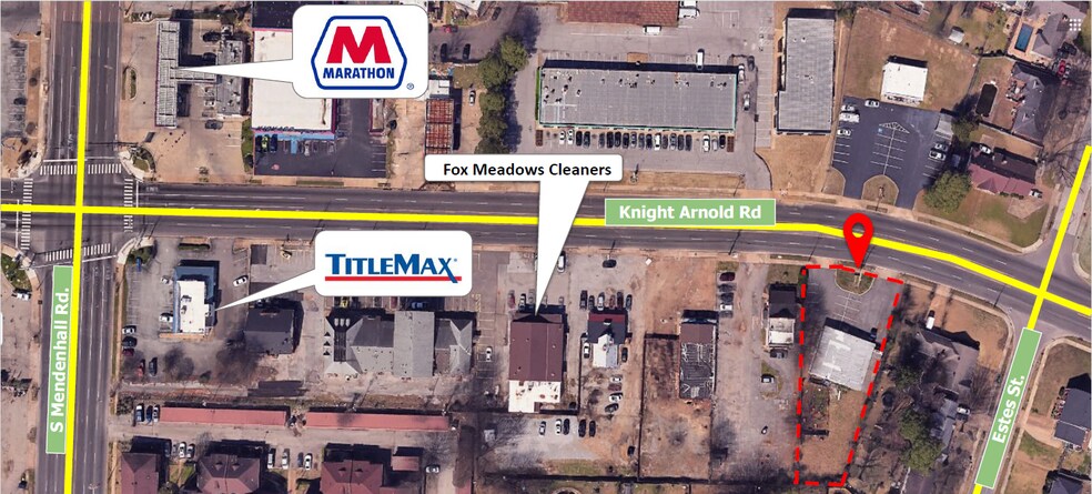 More Photos Of 5421 Knight Arnold Rd, Memphis Showroom For Sale