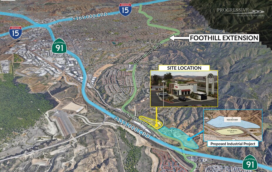 More Photos Of 4330 Green River Rd, Corona Fast Food For Lease