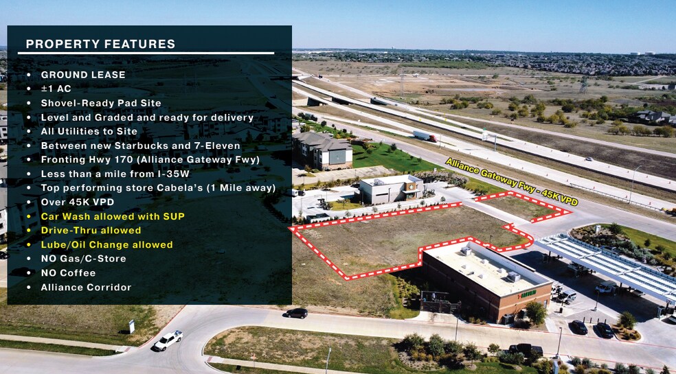 More Photos Of 3033 Alliance Gateway Freeway, Fort Worth Land For Lease