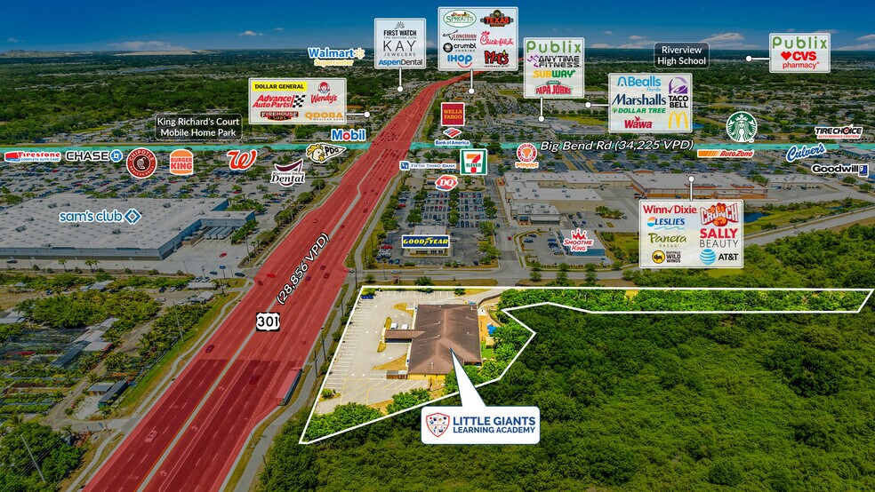 More Photos Of 13250 US-301, Riverview Daycare Center For Sale