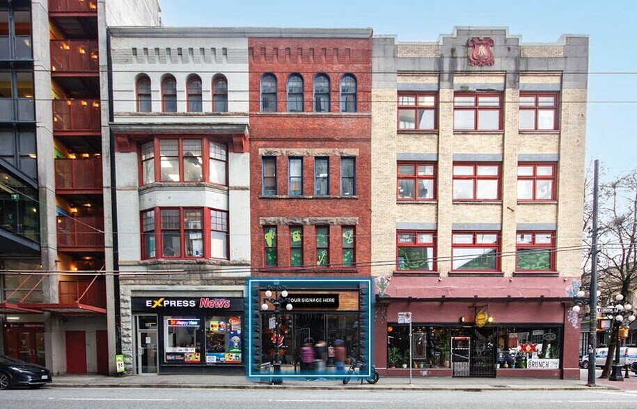 More Photos Of 105-107 W Cordova St, Vancouver Storefront Retail Residential For Lease