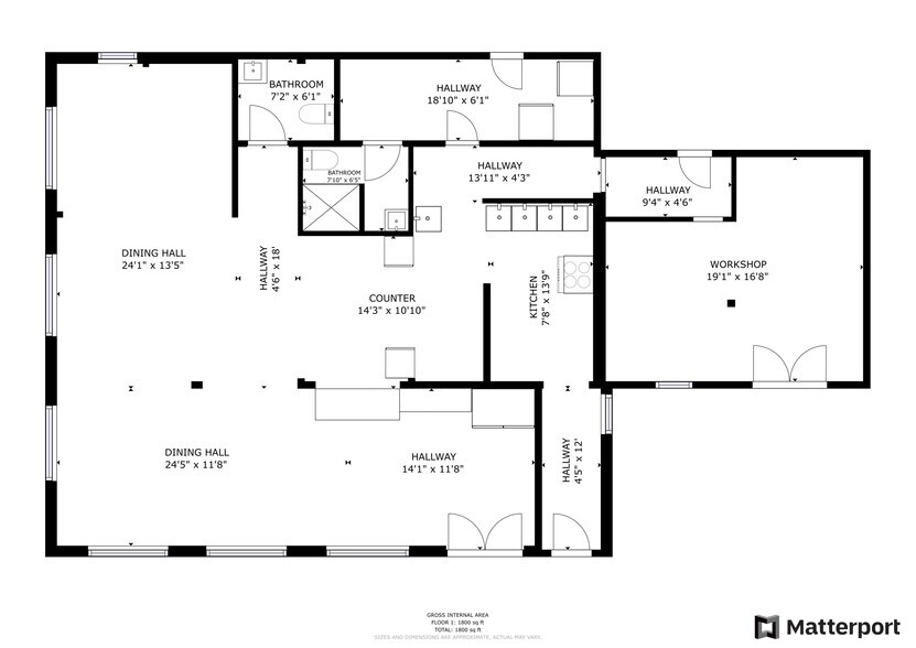 More Photos Of 601 Pacific Ave S, Long Beach Storefront Retail Residential For Sale