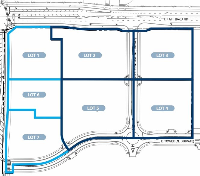 More Photos Of NWC Meridian and Lake Hazel Rd, Meridian Land For Lease