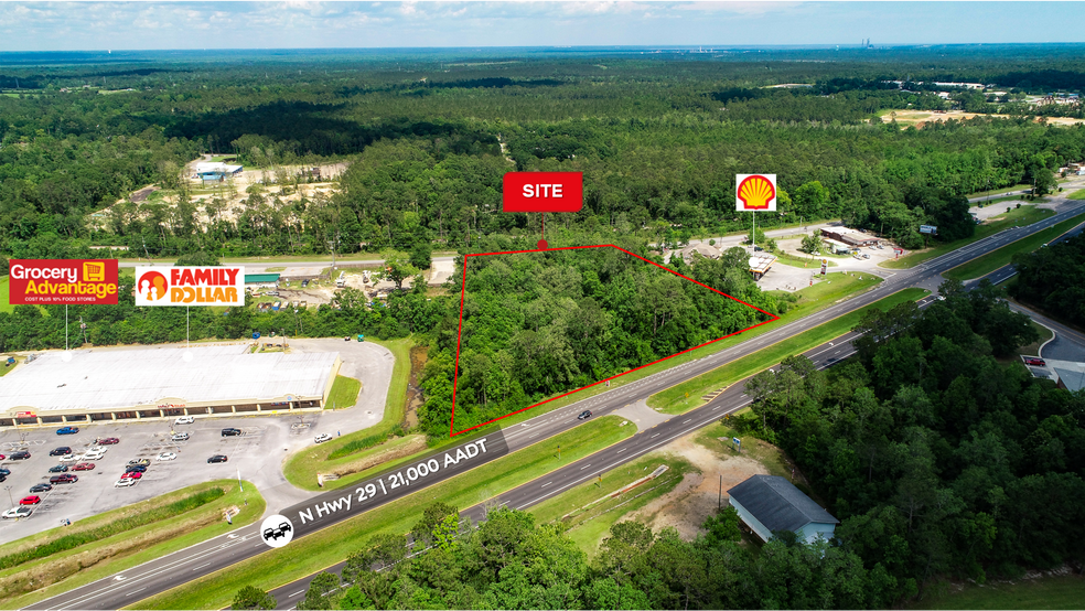 More Photos Of 700 Blk Hwy 29, Cantonment Land For Sale