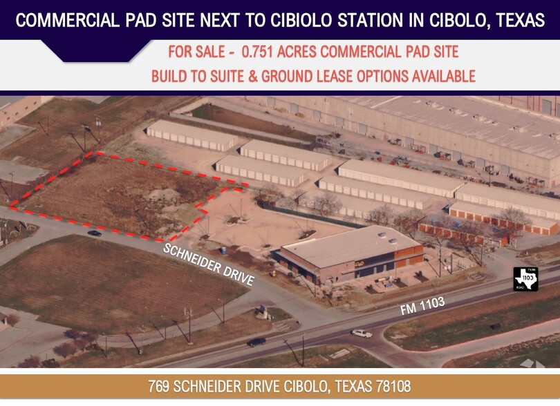 Primary Photo Of 769 SCHNEIDER, Cibolo Land For Sale