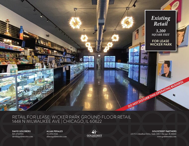 More Photos Of 1448-1450 N Milwaukee Ave, Chicago Storefront Retail Office For Lease