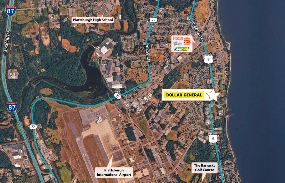 More Photos Of 4761 US-9, Plattsburgh General Retail For Sale