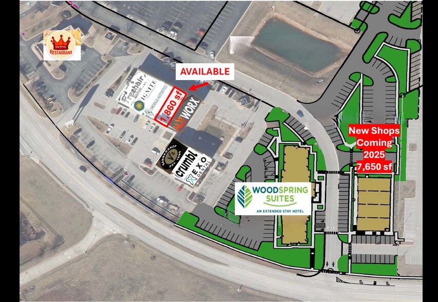 More Photos Of 4305 S Pleasant Crossing Blvd, Rogers General Retail For Lease