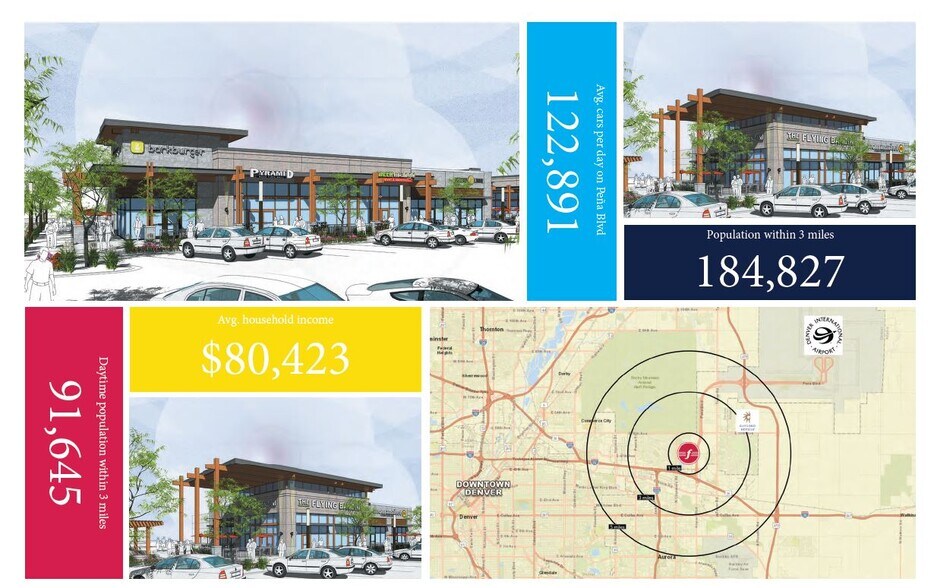 More Photos Of Swq Of Green Valley Ranch & Pena @ Airport Way, Denver General Retail For Lease