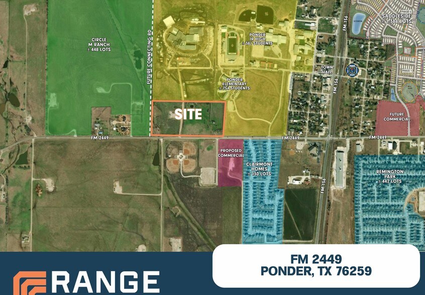 Primary Photo Of FM 2449, Ponder Land For Sale