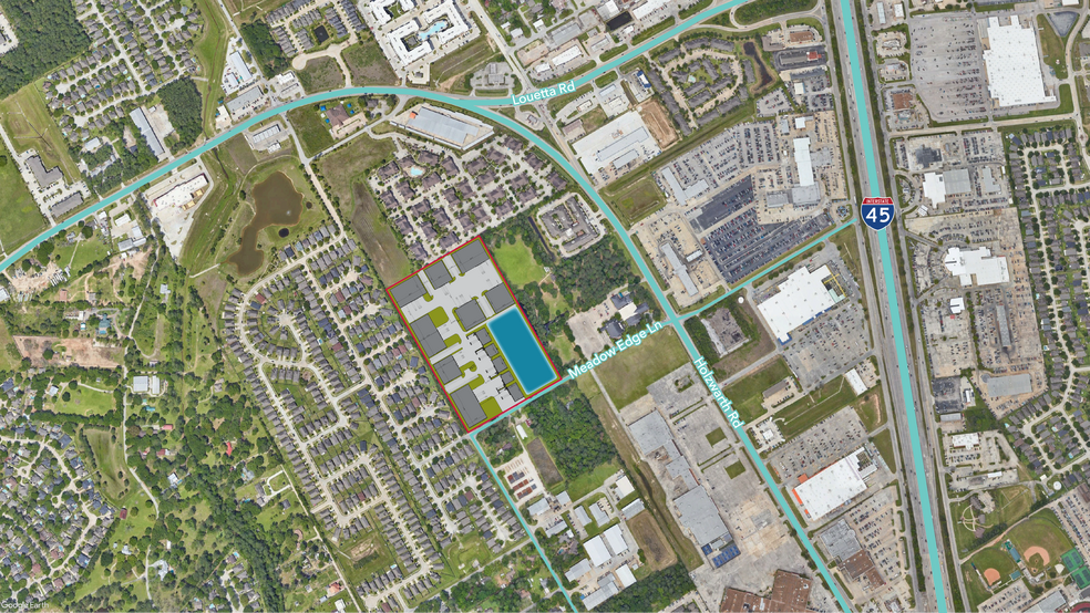 More Photos Of 1800 Meadow Edge Ln, Spring Industrial For Sale