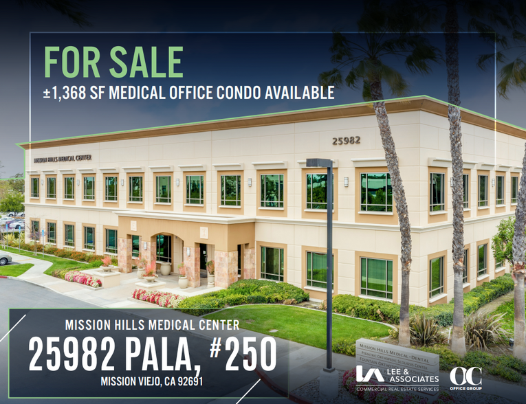 Primary Photo Of 25982 Pala, Mission Viejo Medical For Sale