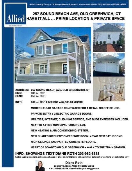 More Photos Of 257 Sound Beach Ave, Old Greenwich Office For Lease