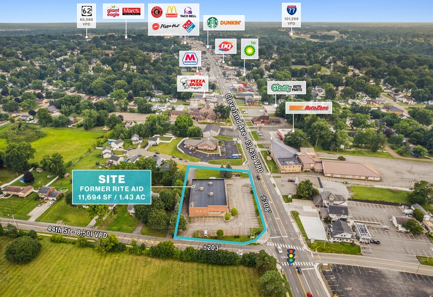 More Photos Of 4342 Cleveland Ave NW, Canton Drugstore For Lease