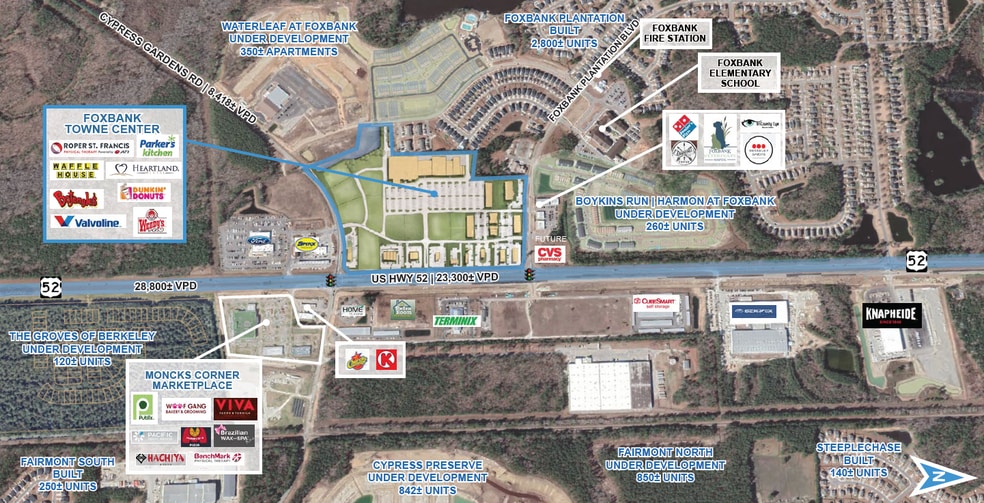 More Photos Of Foxbank Towne Center, Moncks Corner Storefront For Lease