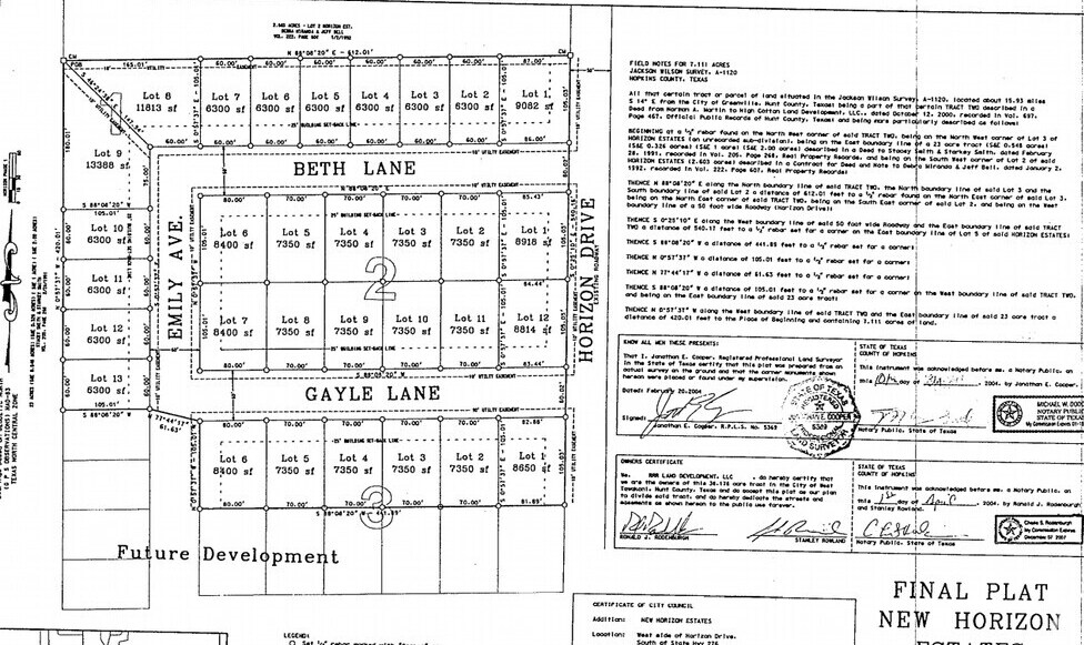 More Photos Of Horizon Dr @ Beth Ln, West Tawakoni Manufactured Housing Mobile Home Park For Sale