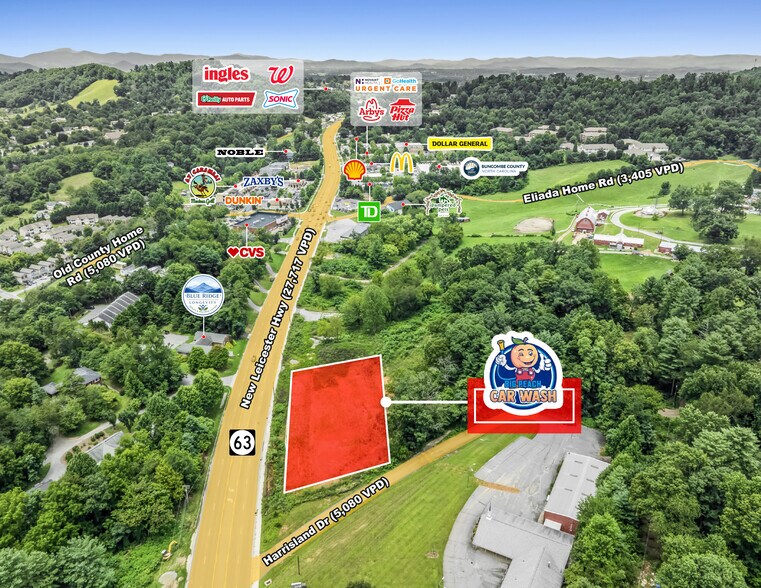 More Photos Of 289 New Leicester Highway, Asheville Land For Sale
