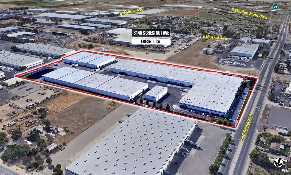 Primary Photo Of 3146 S Chestnut Ave, Fresno Warehouse For Sale