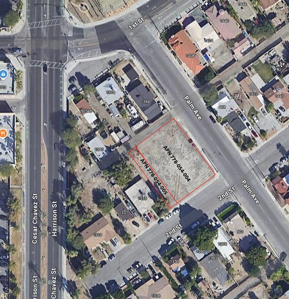 Primary Photo Of Palm Avenue @ 2nd Street, Coachella Land For Sale