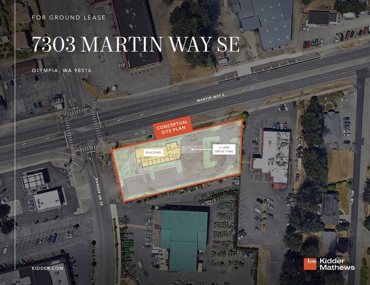 Primary Photo Of 7303 Martin Way SE, Olympia Land For Lease