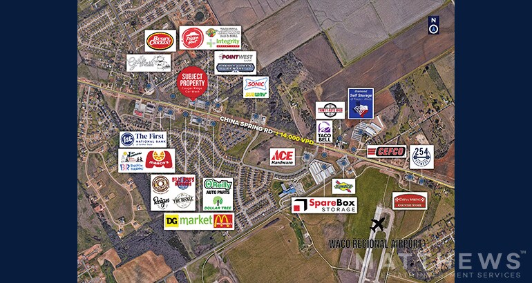 Primary Photo Of 10215 China Spring Rd, Waco Carwash For Sale