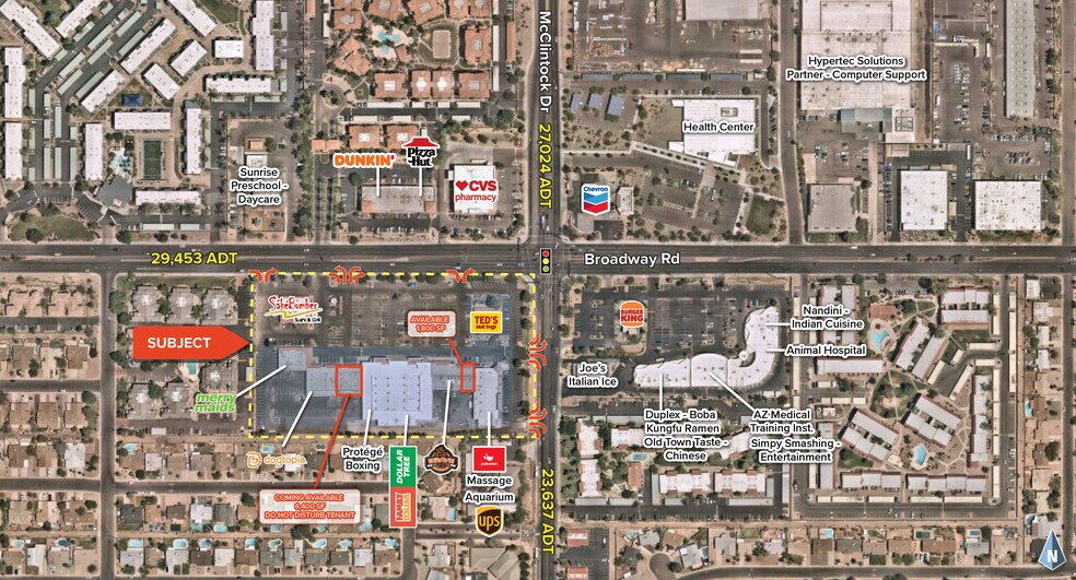 More Photos Of 1709 E Broadway Rd, Tempe Storefront For Lease