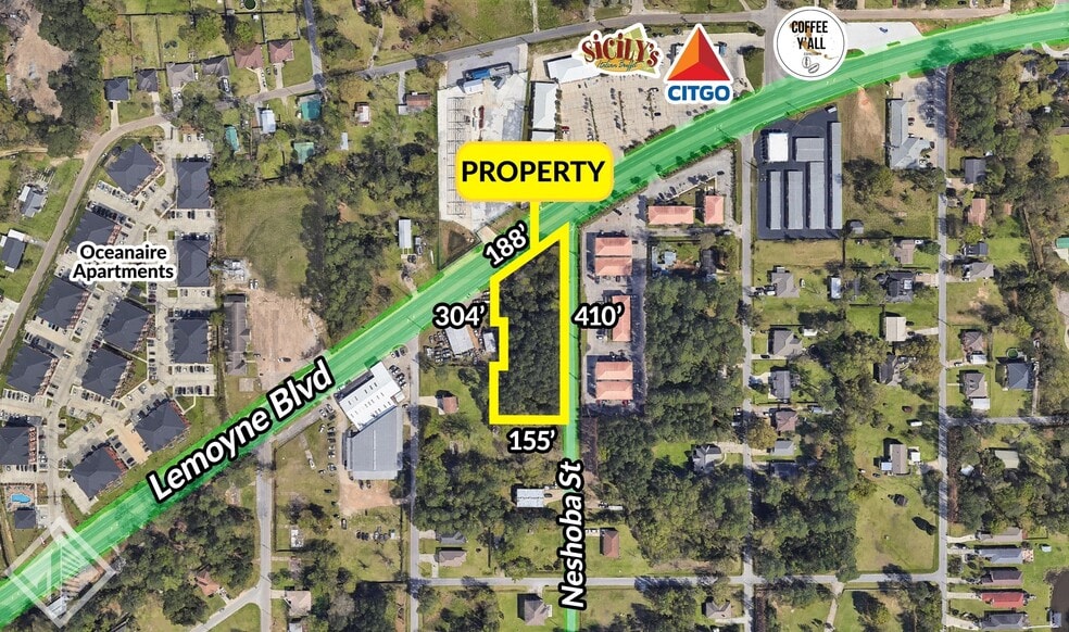 Primary Photo Of 0 Lemoyne blvd, Biloxi Land For Sale
