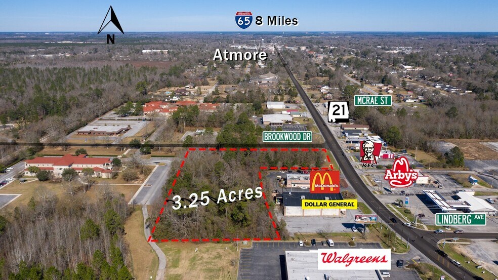 Primary Photo Of 1400 S Main St, Atmore Land For Sale