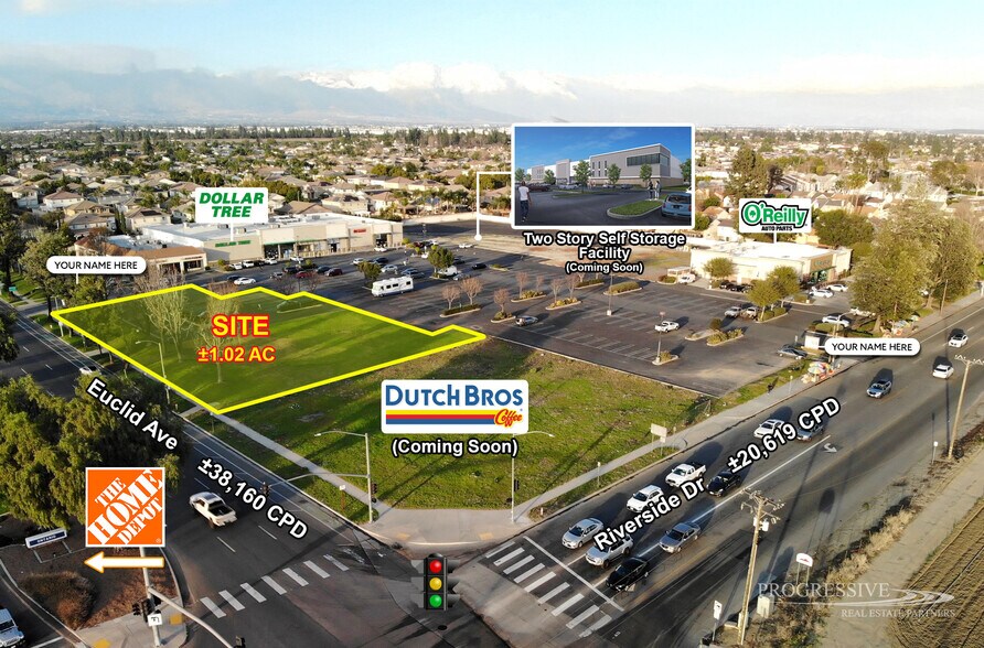 Primary Photo Of 131 E Riverside Dr, Ontario Land For Lease