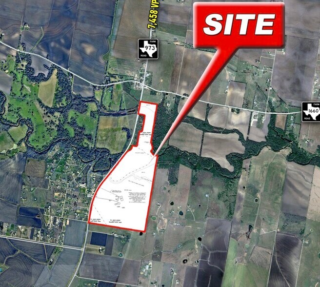 Primary Photo Of 20307 FM 973, Coupland Land For Sale