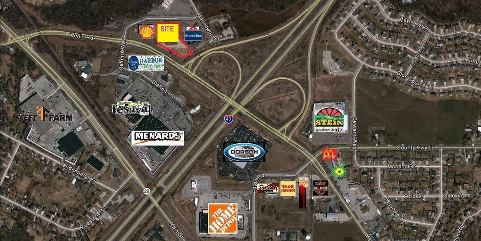 Primary Photo Of 2588 Manitowoc Rd, Bellevue Land For Sale