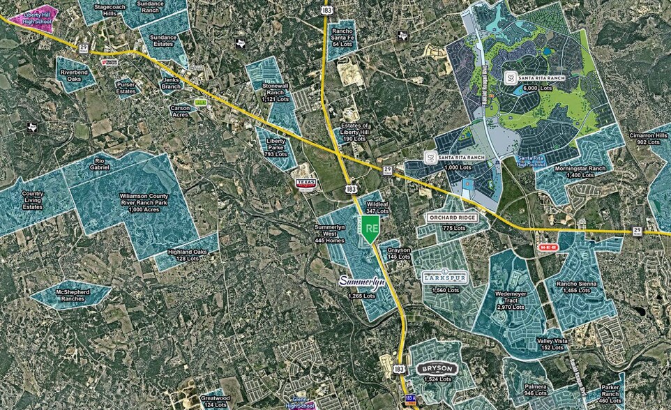 More Photos Of Southbound 183A Frontage, Leander Land For Sale