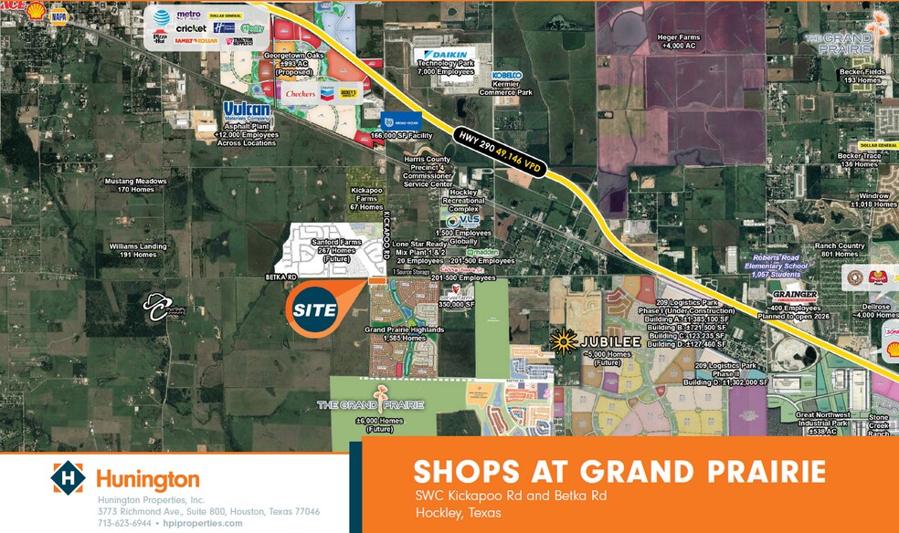 Primary Photo Of Kickapoo Rd rd @ Betka Rd, Hockley Storefront For Lease