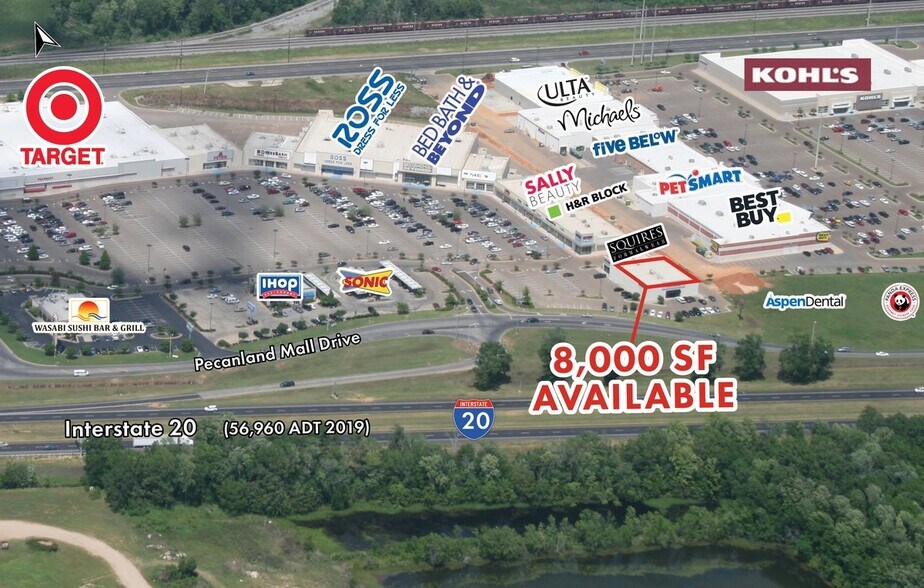 Primary Photo Of 4301 Pecanland Mall Dr, Monroe Freestanding For Lease