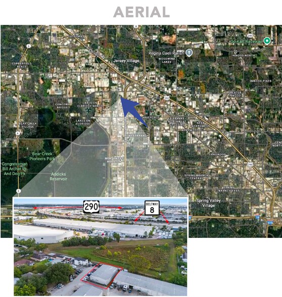 More Photos Of 10803 Paulus Dr, Houston Warehouse For Lease