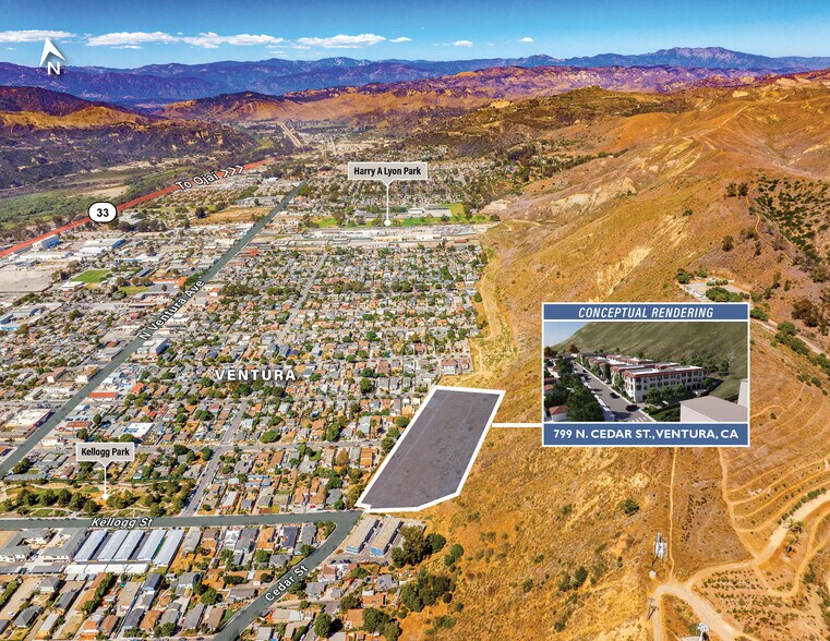 More Photos Of 799 N. Cedar Street, Ventura Land For Sale