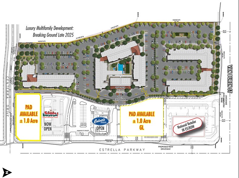 More Photos Of SWC Estrella Pkwy & Van Buren St, Goodyear Land For Sale