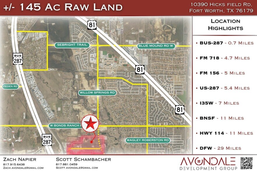 More Photos Of 10390 Hicks Field Rd, Fort Worth Land For Sale