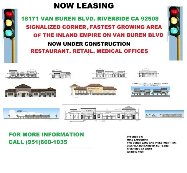 Primary Photo Of 18171 Van Buren Blvd, Riverside Restaurant For Lease